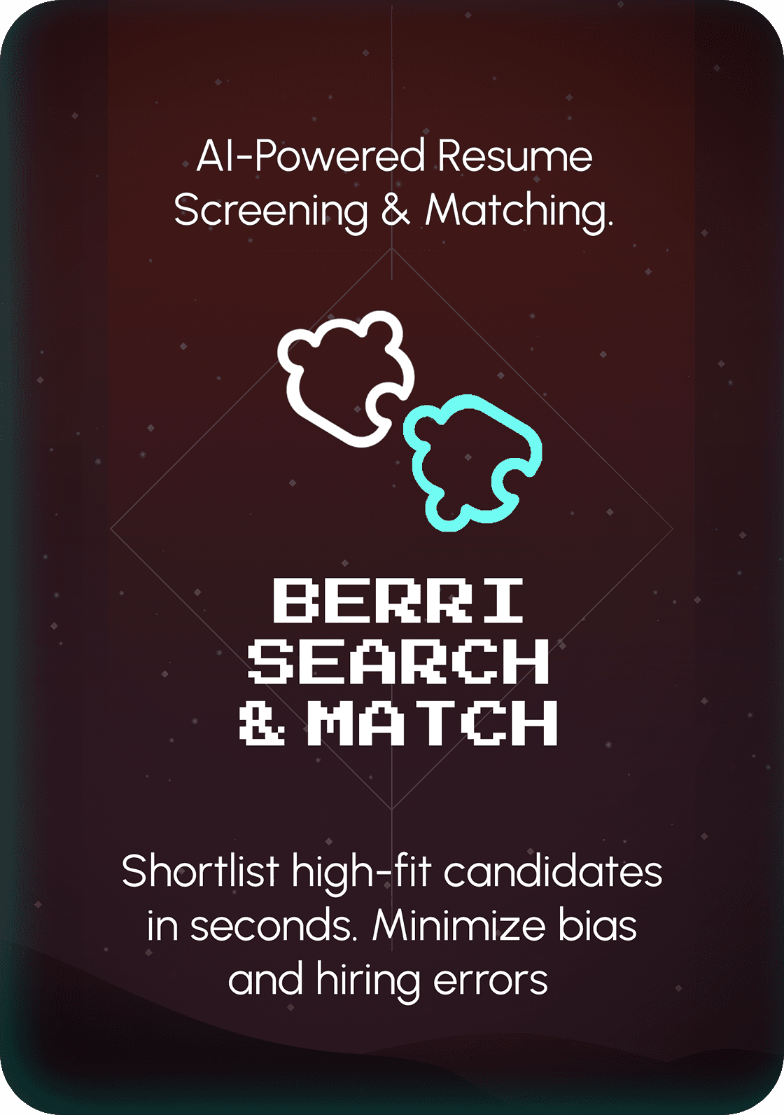 Search & Match card
