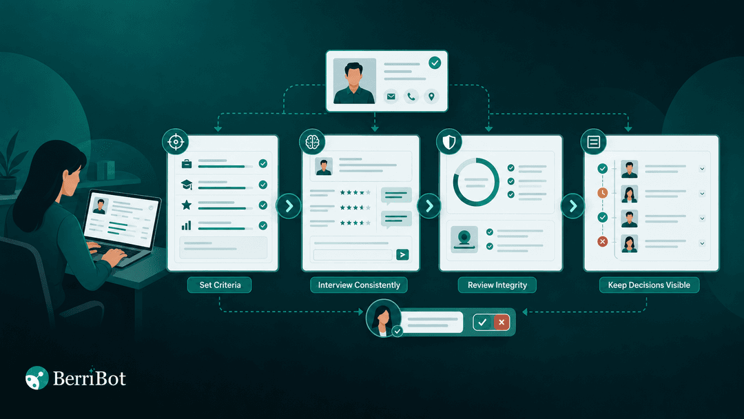 Illustrated Berri MasterMind workflow.